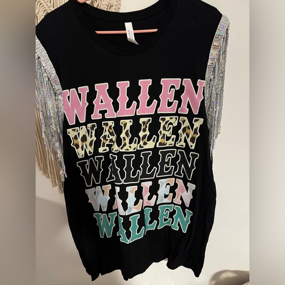 SOLD Morgan Wallen t-shirt Dress - Picture 1 of 3
